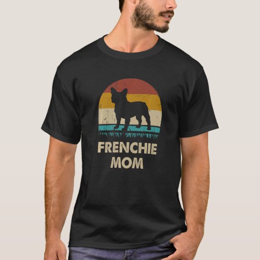 Frenchie Mama Womens Frenchie Mama T-Shirt (Vorderseite)