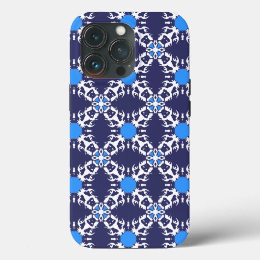 Frenchie Modern Muster Case-Mate iPhone Hülle (Rückseite)