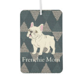 Frenchie Mom Autolufterfrischer (Vorderseite)