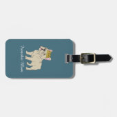 Frenchie Mom Gepäckanhänger (Vorderseite horizontal)