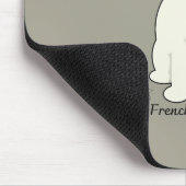 Frenchie mom mousepad (Ecke)