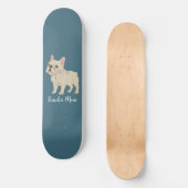 Frenchie Mom Skateboard (Vorderseite)