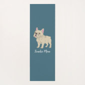 Frenchie Mom Yogamatte (Rückseite)