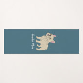 Frenchie Mom Yogamatte (Vorderseite (Horizontal))