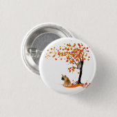 Frenchie My Spirit Animals Owl Frenchie Lovers Button (Vorne & Hinten)