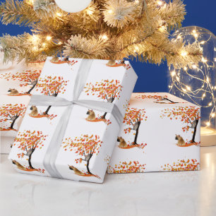 Frenchie My Spirit Animals Owl Frenchie Lovers Geschenkpapier