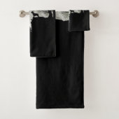 Frenchie On Mountain Halloween Theme Shirts Gift Badhandtuch Set (Insitu)