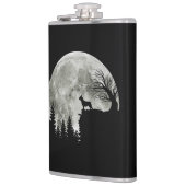 Frenchie On Mountain Halloween Theme Shirts Gift Flachmann (Links)