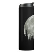 Frenchie On Mountain Halloween Theme Shirts Gift Thermosbecher (Nach links gedreht)