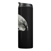 Frenchie On Mountain Halloween Theme Shirts Gift Thermosbecher (Nach rechts gedreht)