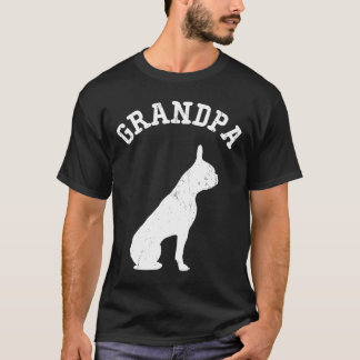 Frenchie Opa Französische Bulldogge T-Shirt