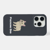 Frenchie Papa iPhone Hülle (Rückseite (Horizontal))