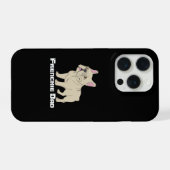 Frenchie Papa iPhone Hülle (Rückseite (Horizontal))