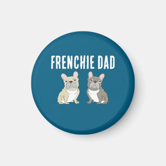 Frenchie Papa Magnet (Vorne)