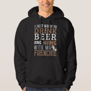 Frenchie Papa T Lustiger Französischer Bulldogge H Hoodie