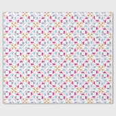 Frenchie Pattern Geschenkpapier (Flach)