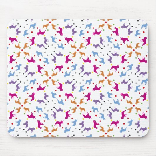 Frenchie Pattern Mousepad (Vorne)