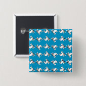 Frenchie Pattern rein Button (Vorne & Hinten)