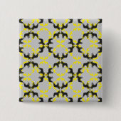 Frenchie Pattern rein Button (Vorderseite)