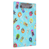 Frenchie Pool Party Clip Board Klemmbrett (Rechts)
