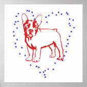 Frenchie Poster (Vorne)