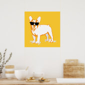 Frenchie Poster (Küche)