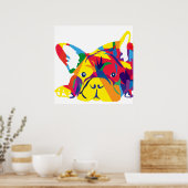 Frenchie Poster (Küche)