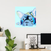 Frenchie Poster (Heimbüro)