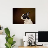 Frenchie Poster (Heimbüro)