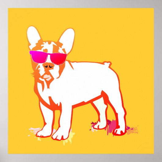 Frenchie Poster (Vorne)