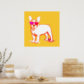 Frenchie Poster (Küche)
