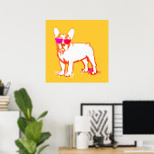 Frenchie Poster (Heimbüro)