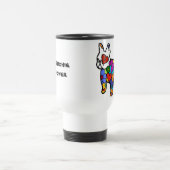 Frenchie Power-Reise-Tasse Reisebecher (Mittel)