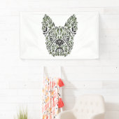 Frenchie Puppy Art Banner (Insitu)