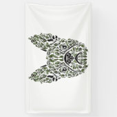 Frenchie Puppy Art Banner (Vertikal)