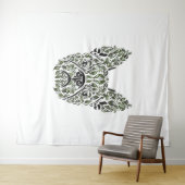 Frenchie Puppy Art Wandteppich (Beispiel (Horizontal))