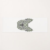 Frenchie Puppy Art Yogamatte (Vorderseite (Horizontal))