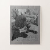 Frenchie-Puzzle Puzzle (Vertikal)