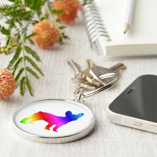 Frenchie Schlüsselanhänger (Seite)