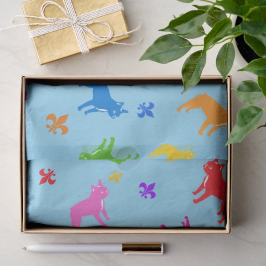 Frenchie seidenpapier (Geschenk)