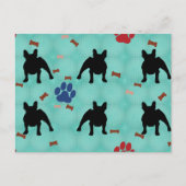 Frenchie Shadow Postkarte (Vorderseite)