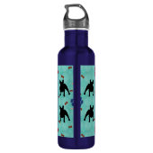 Frenchie Shadow Trinkflasche (Rückseite)