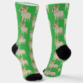 Frenchie Socken (Gewinkelt)