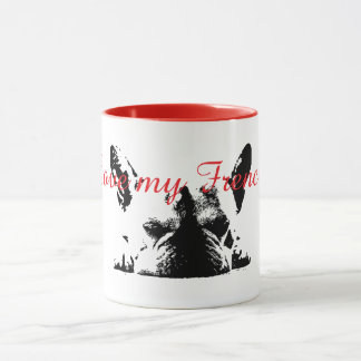 Frenchie Tasse
