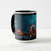 Frenchie Teufel- Zu süß, um böse zu sein Tasse (Vorderseite Links)