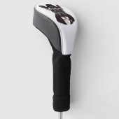 Frenchie The Gangster Golf Headcover (angewinkelt)