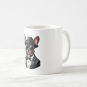 Frenchie The Gangster Kaffeetasse (VorderseiteRechts)