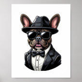Frenchie The Gangster Poster (Vorne)