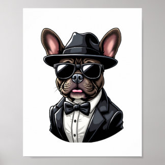 Frenchie The Gangster Poster