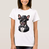 Frenchie The Gangster T-Shirt (Vorderseite)